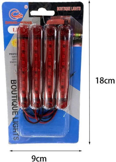 9 LED Volume Lights 4pcs 30v Boutique Lights Truck Lamp