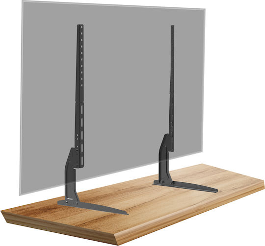 Suport Tv Universal Vesa 40-80 Inch Max 50kg Reglabil Bază Stabilă Metalică Neagră