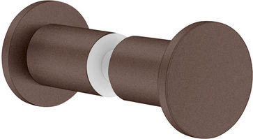 Sanco Стъклена Врата SET-GL0670-М116 Двойна Кука За Банята с Винтове Черна