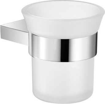 Sanco Academia Wall Mounted Glass Brown Cup Holder