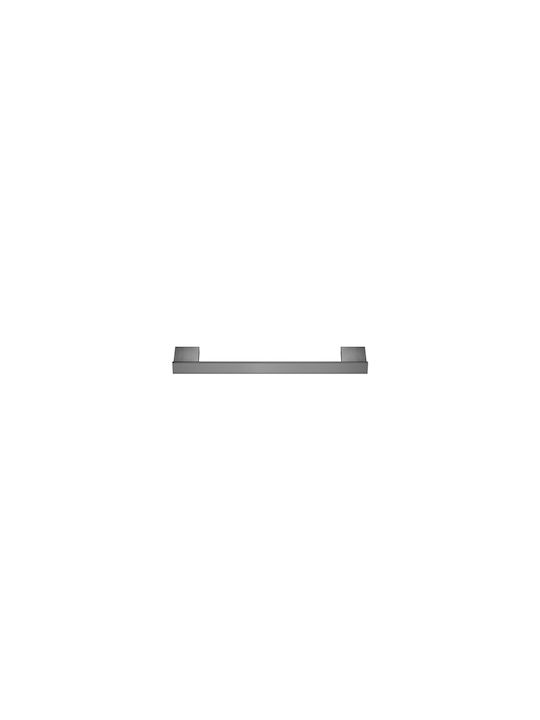 Sanco Monogram 120404-30-M118 Single Wall-Mounted Bathroom Rail With Screws Gray