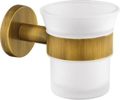 Sanco Ergon 25901-A75 Wall Mounted Glass Brown Cup Holder