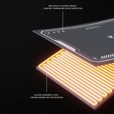 Luowei Hp3 Touchscreen Display Trennstation 12-Zoll Heizfläche Schnelle Gleichmäßige Erwärmung Mehrfarbig