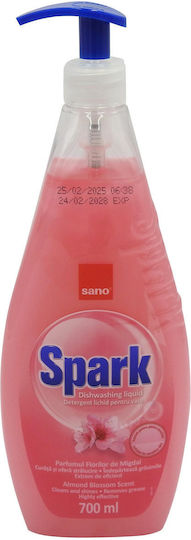 Dishwashing Detergent Sano Spark Almond Flowers 700 Ml