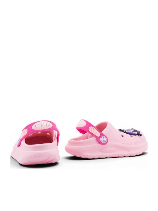 Kids Beach Clogs Pink