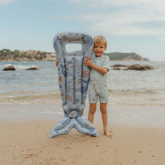 Little Dutch Inflatable Pool Mattress Blue