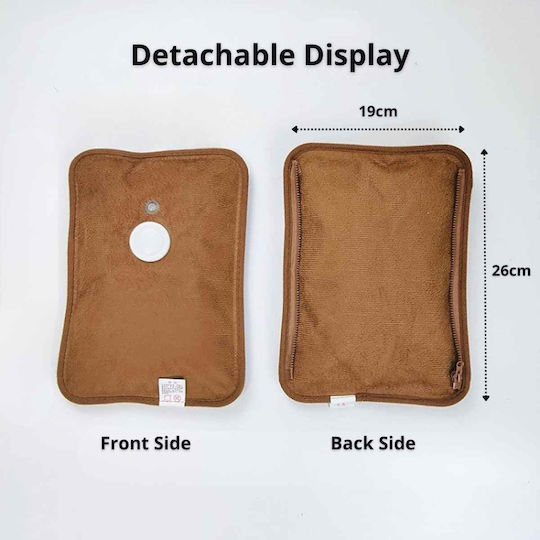 Uncle George Electric Heating Pad Pillow Beige 26x19cm