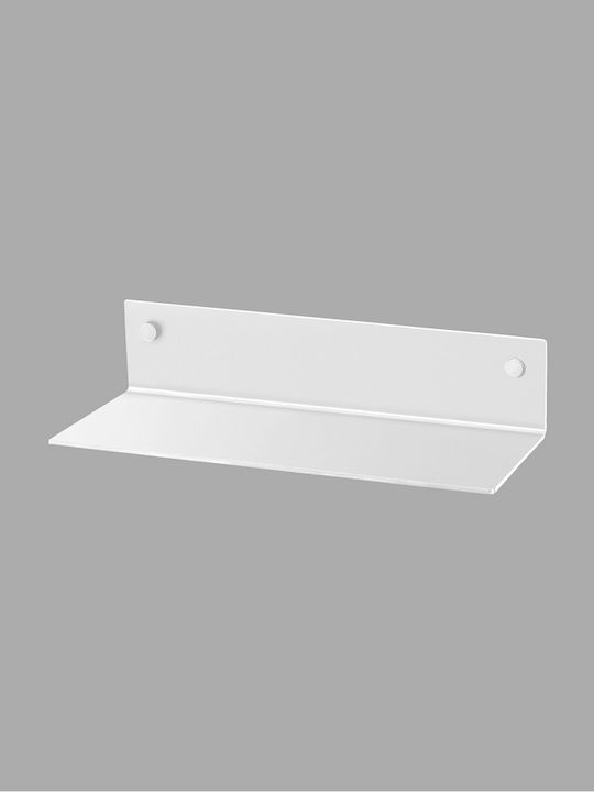 Sanco Wall Mounted Bathroom Shelf Metallic Gray