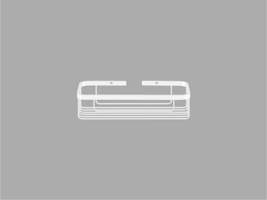Sanco 00003-M102 Wall Mounted Bathroom Shelf Metallic Beige
