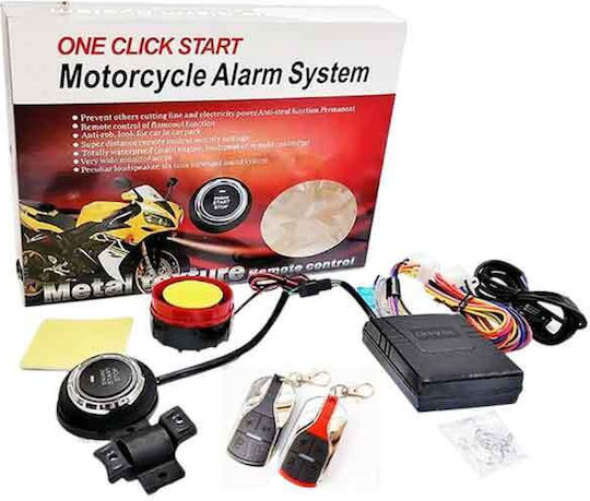 Smart Engine Start System Motorcycle Alarm Start Stop One Click Start Motorcycle Alarm System