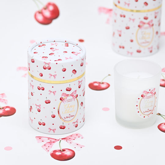 Soap Tales Μπομπονιέρα Βάπτισης Κερί Cherry Bloom St00968