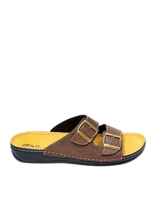 Herrensandalen in Braune Farbe