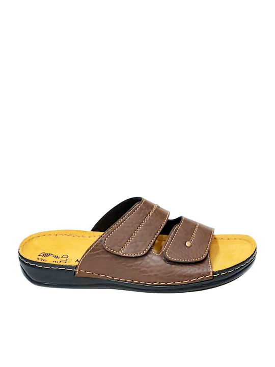 Herrensandalen in Brauner Farbe