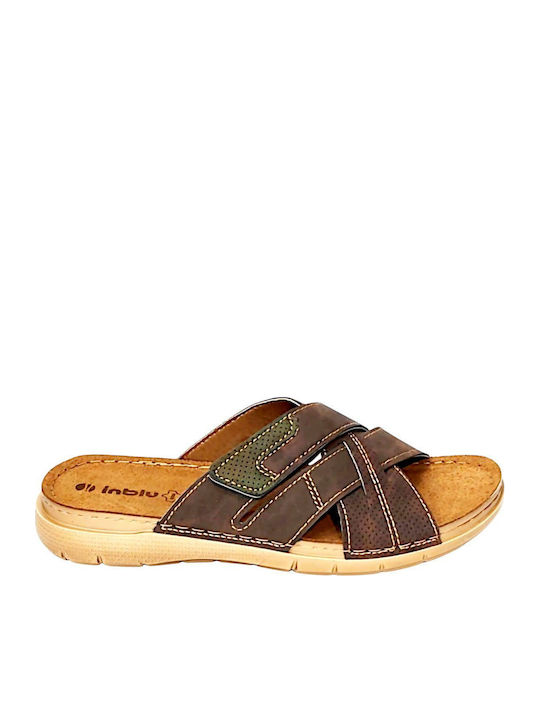 Men's Sandals in Brown Colour VI27-BROWN