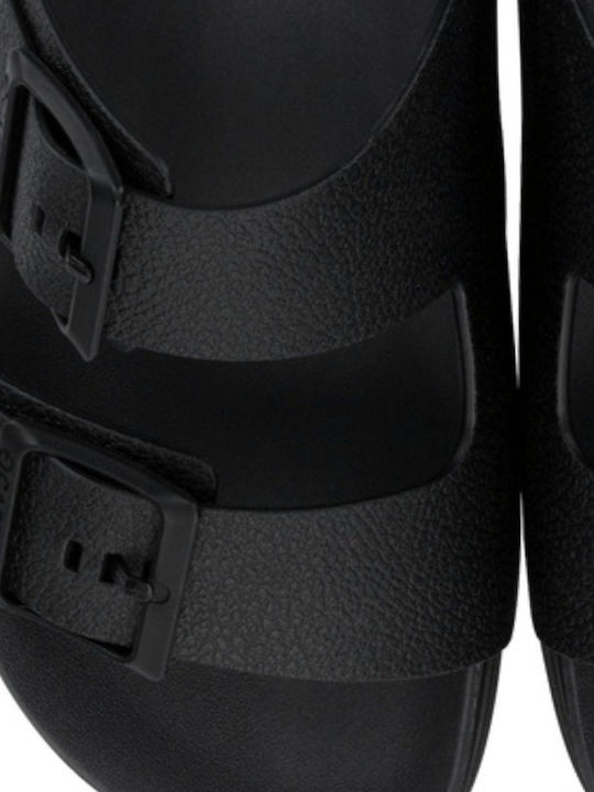 Herrensandalen in Schwarz Farbe