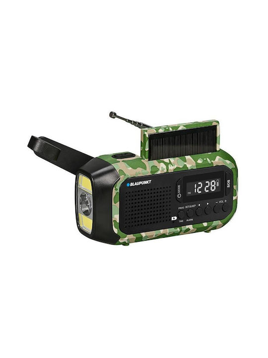 Blaupunkt Επιτραπέζιο Ψηφιακό Ρολόι με Ξυπνητήρι & Ραδιόφωνο Μαύρο