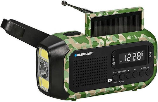 Blaupunkt Xoro Digital Tischuhr mit Wecker und Tischradio Schwarz