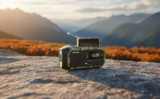 Blaupunkt Blaupunkt Tischuhr Digital mit Wecker & Tischradio Schwarz