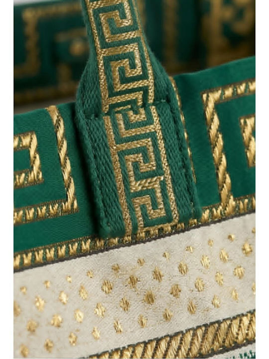 Stoff Damen Handtasche Grüne