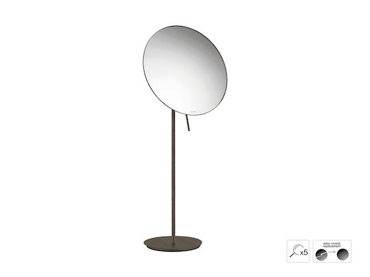 Sanco Schminkspiegel 104cm Grau