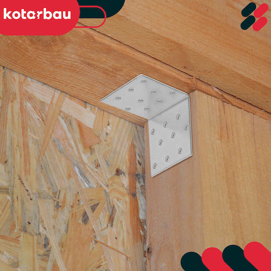 Kotarbau Σύνδεσμος για Πέργκολα από Ατσάλι 6x6cm 12τμχ