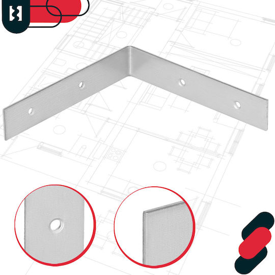 Kotarbau Adaptor Pentru Pergolă Din Oțel 10x10cm