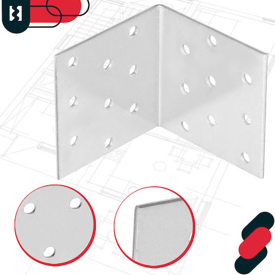 Kotarbau Connector for Pergola Made of Steel 6x6cm