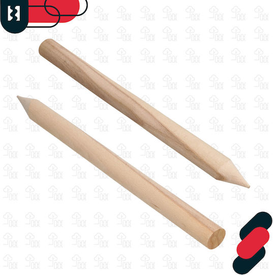 Kotarbau Beech Wooden Stakes Geodetic Support Tomatoes Vegetables Trees 40 Cm Set 15 Pcs