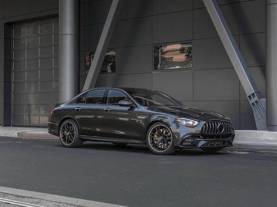 Μάσκα Mercedes-benz E-class Facelift W213 S213 C238 A238 Amg Line Gt Panamericana Look Μαύρο Χρώμιο 1 Τεμάχιο
