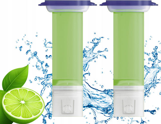 Duck Fresh Discs Bloc De Toaletă Cu Miros De Prospețime Lime 2x36ml