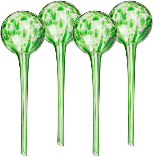 Relaxdays Set 4 Globuri Verzi de Sticlă pentru Udare 30x9x9 Cm Relaxdays Set 4 Globuri Verzi de Sticlă pentru Udare 30x9x9 Cm