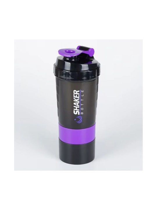 Protein Shaker 500ml Plastic Green