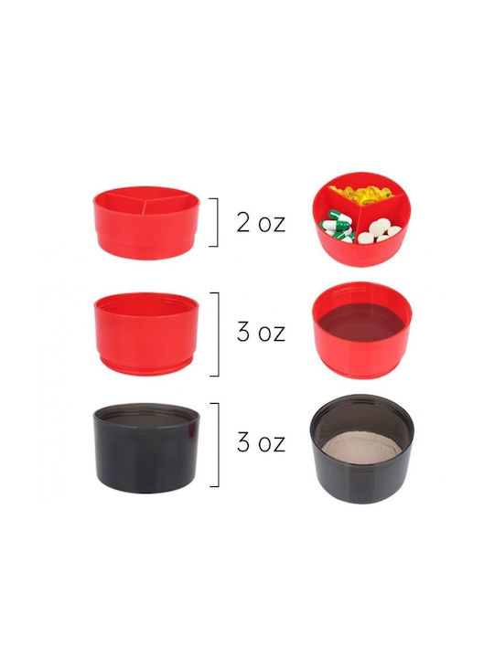 Shaker Πρωτεΐνης 500ml Πλαστικό Πράσινο