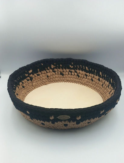 Aristourgimata Aufbewahrungskorb Bamboo Schwarz