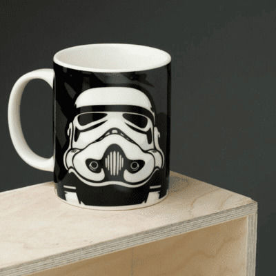 Puckator Original Stormtrooper Κούπα από Πορσελάνη Λευκή 300ml
