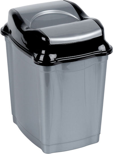 Orion Coș De Gunoi Din Plastic Gri 16lt