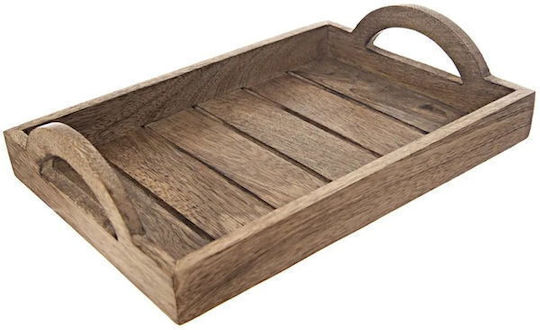 Orion Дървен Сервиращ Диск 35.5x25.5x4см