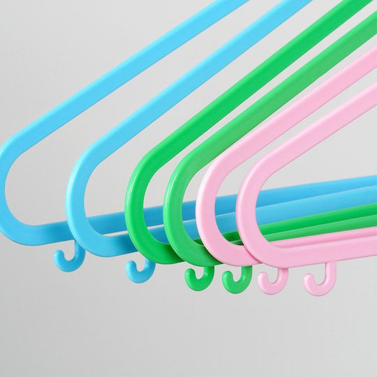 Kids Clothes Hanger Blue 6 Pieces