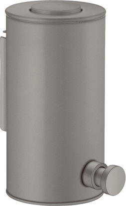 Sanco Wandmontierter Spender Metallisch Braun