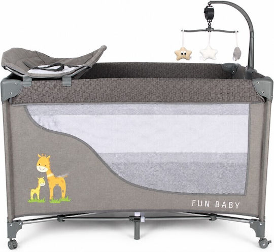 Fun Baby Playpen 2 Levels 62x125cm
