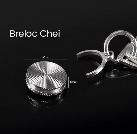 Alista Home Fidget Spinner Schlüsselanhänger Metall Grau