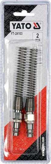 Conector Rapid M Primăvară Furtun 6x10mm 2 Bucăți Yt-24103 Yato
