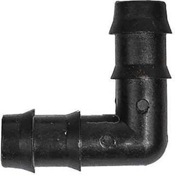 Conexiune Cot Din Plastic Pentru Furtun De Irigare Prin Picurare 16 Negru