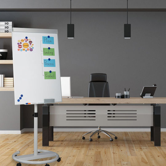 Relaxdays Dry Erase Board Hanging 100x70cm