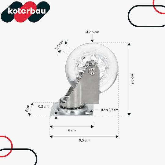 Kotarbau Wheel 50x50mm