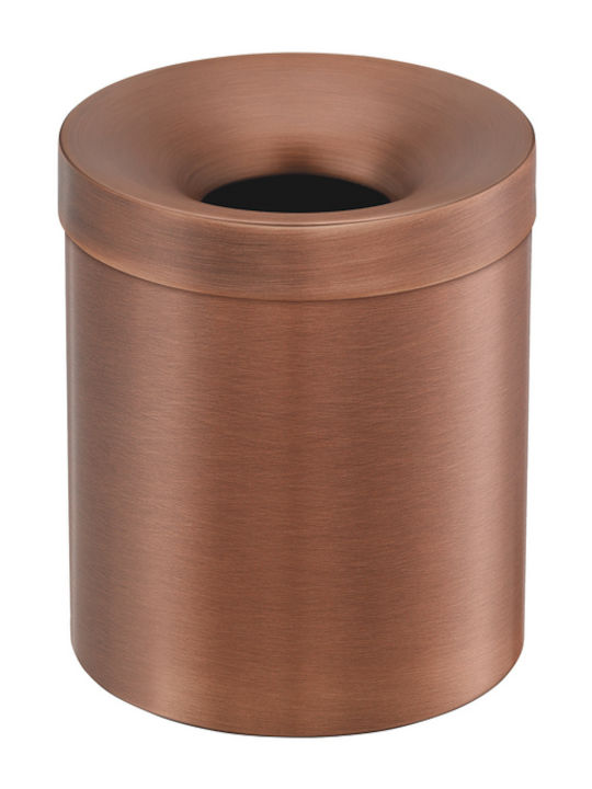 Sanco Metallischer Badezimmer Behälter 5lt Bronze