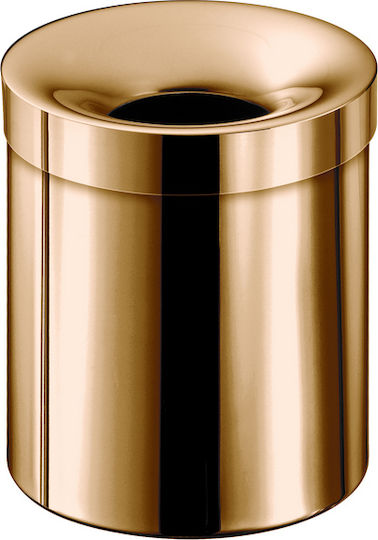 Sanco Metallic Bathroom Bin 5l Bronze