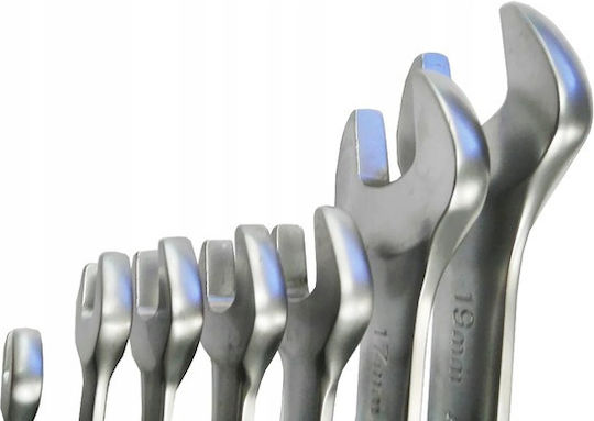 Rockforce Set of 10 German Wrenches with Socket Sizes from 8mm to 36mm