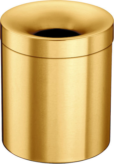 Sanco Metallic Bathroom Bin 5l Bronze