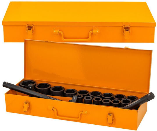 Partner Ratchet with Sockets 3\4" 21 Pieces